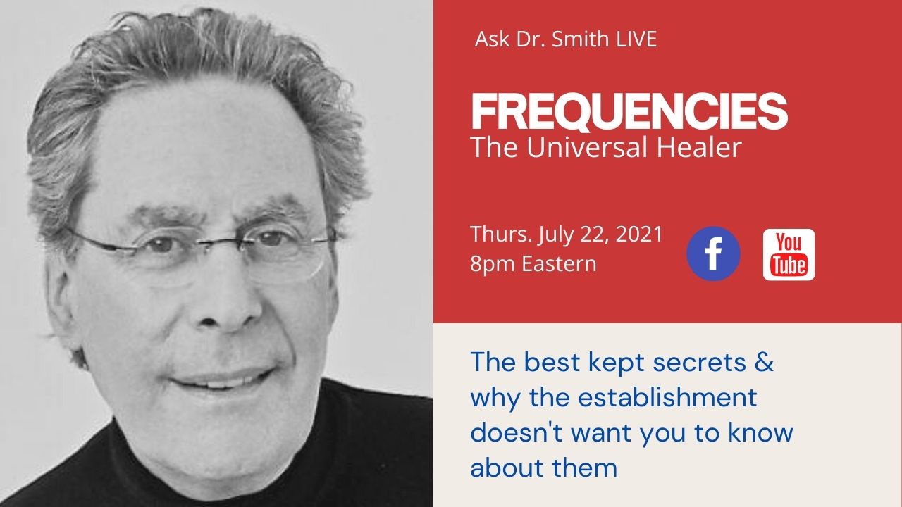 dr smith live healing frequencies cover image